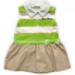 Www Платье "Sport mania", для девочки, рост 68, зеленое